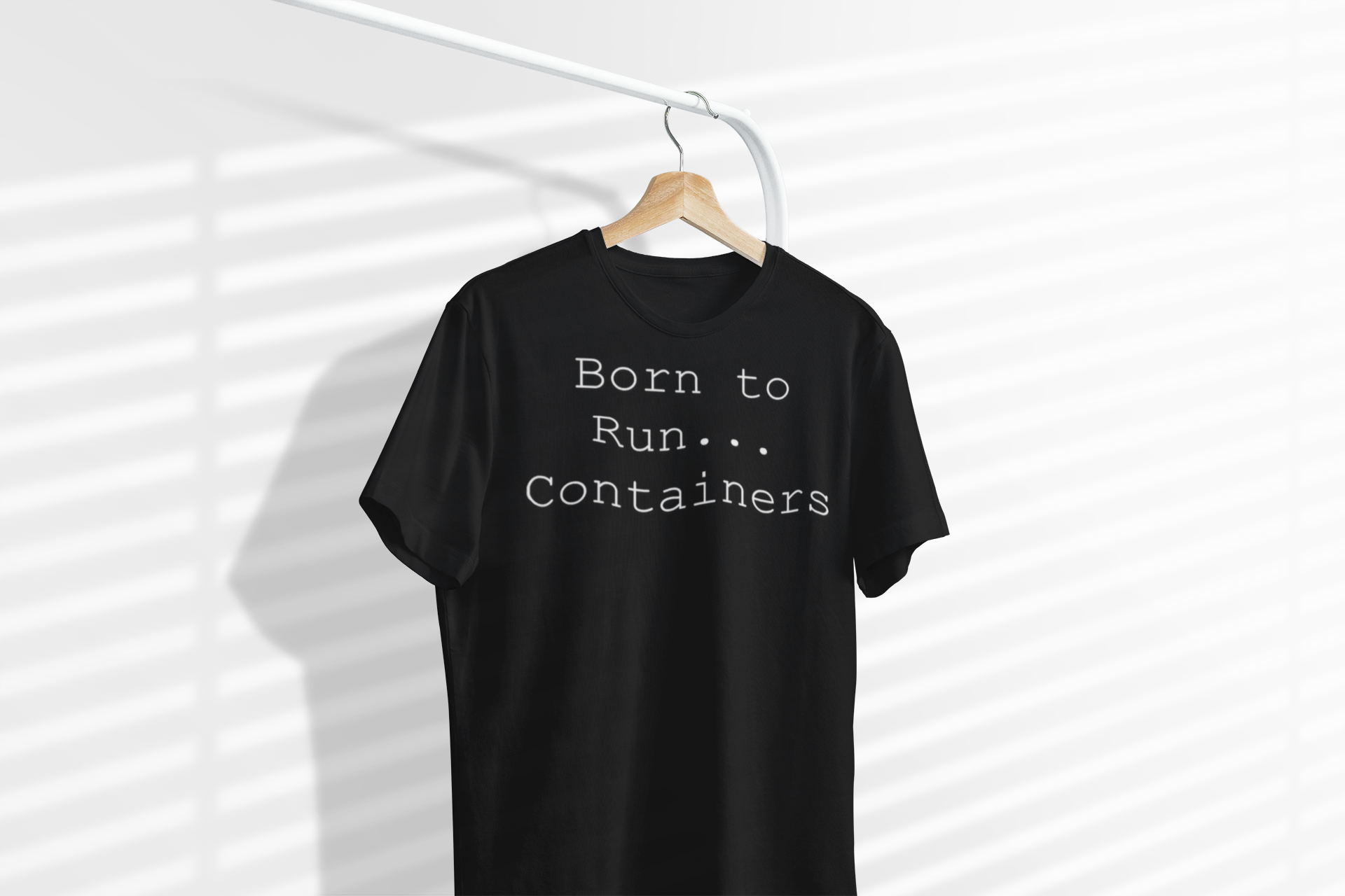 Born to Run Containers - Organic T-shirt