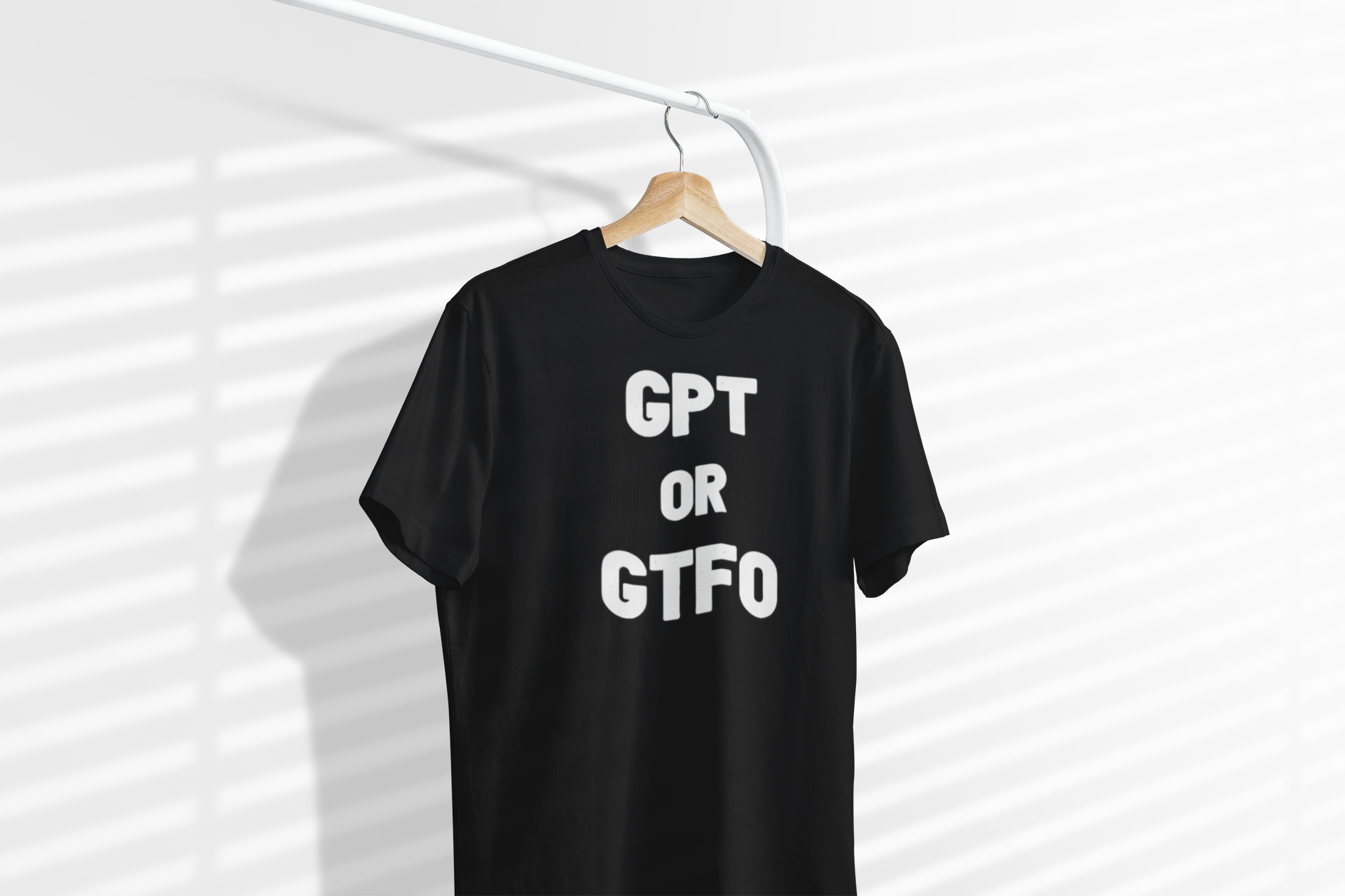 GPT or GTF0 Image - Organic T-shirt