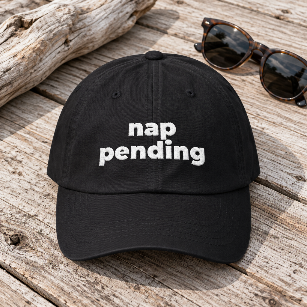 Nap Pending Dad Cap