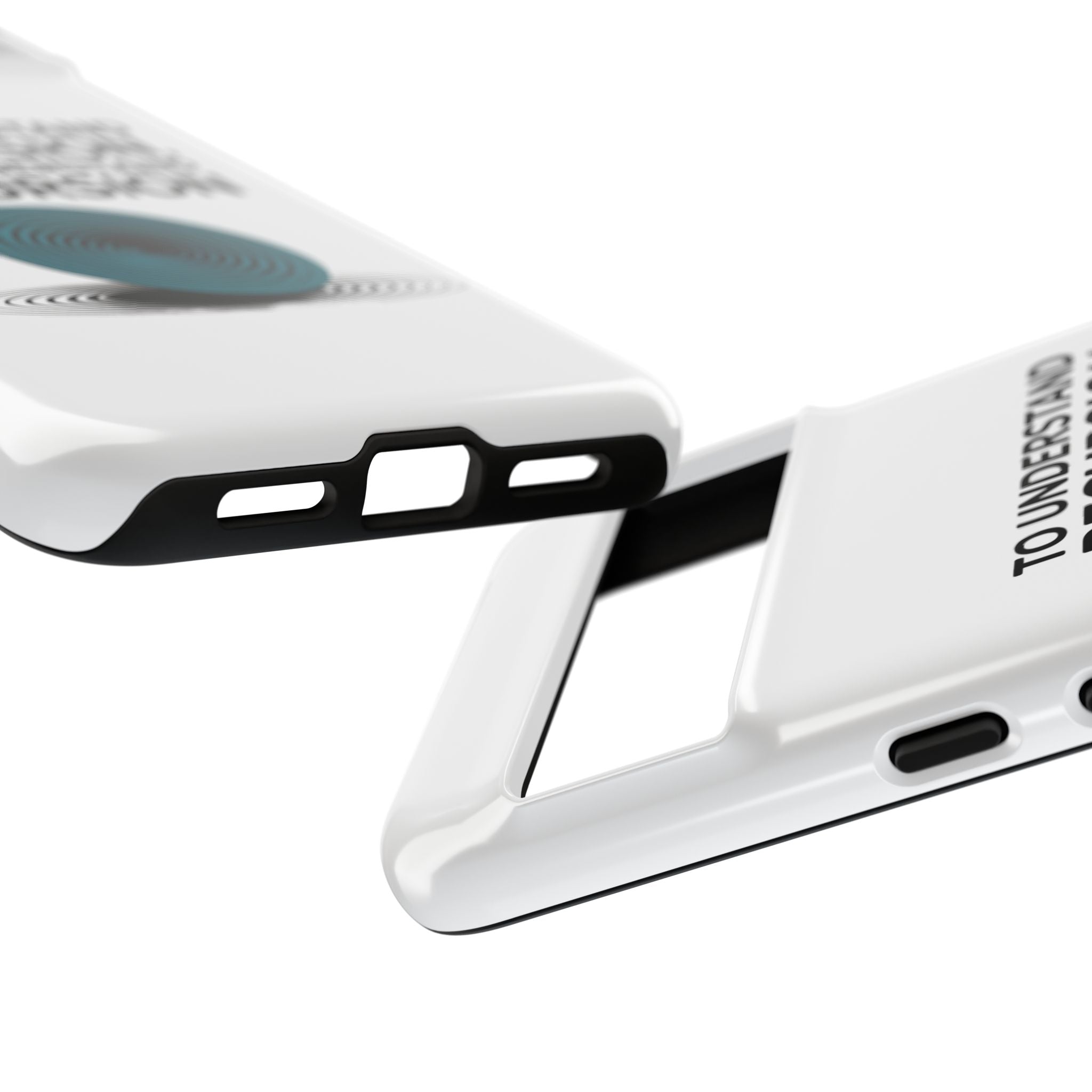 Recursion Black- Impact-Resistant Phone Case