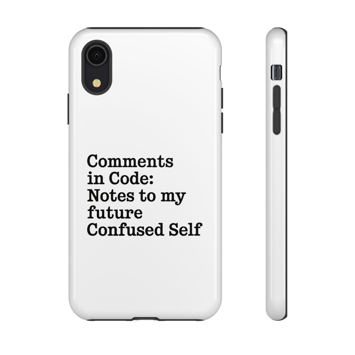 Comments in Code, Notes to My Future Confused Self Phone Case
