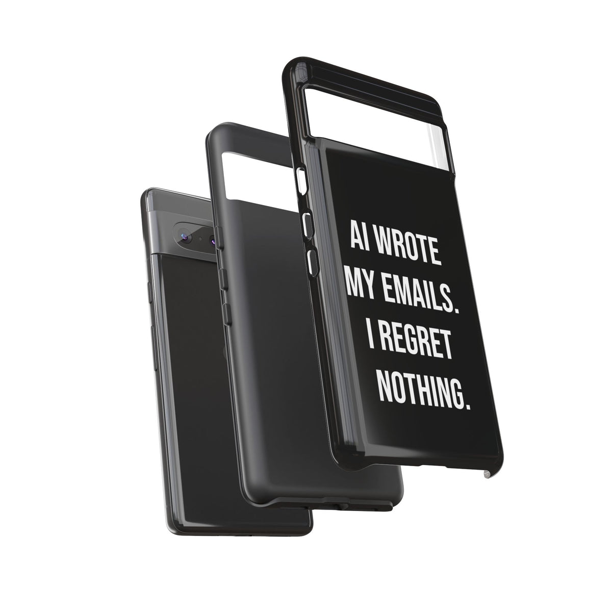 AI Wrote My Emails, I Regret Nothing Phone Case