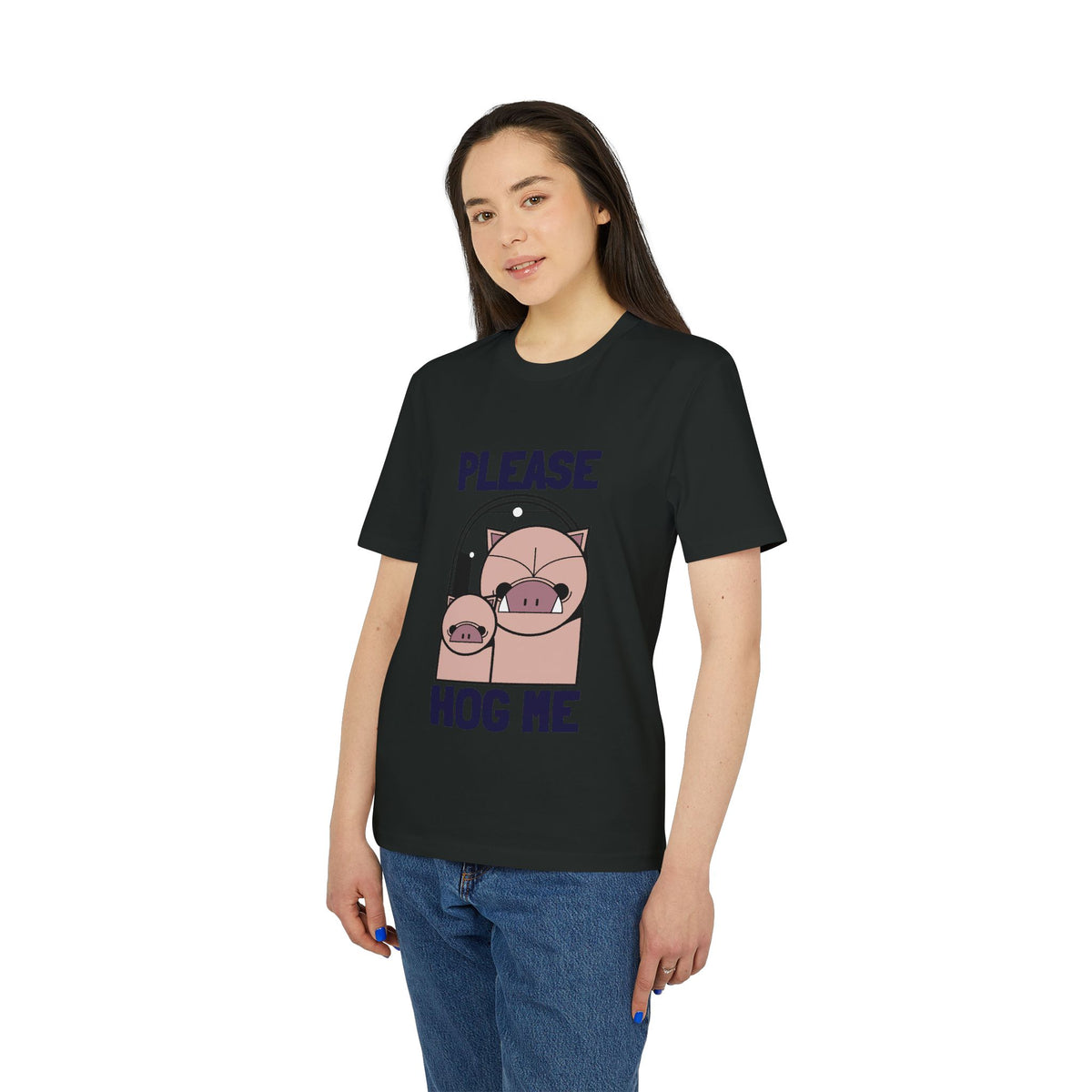Please Hog Me Pig Organic Tee