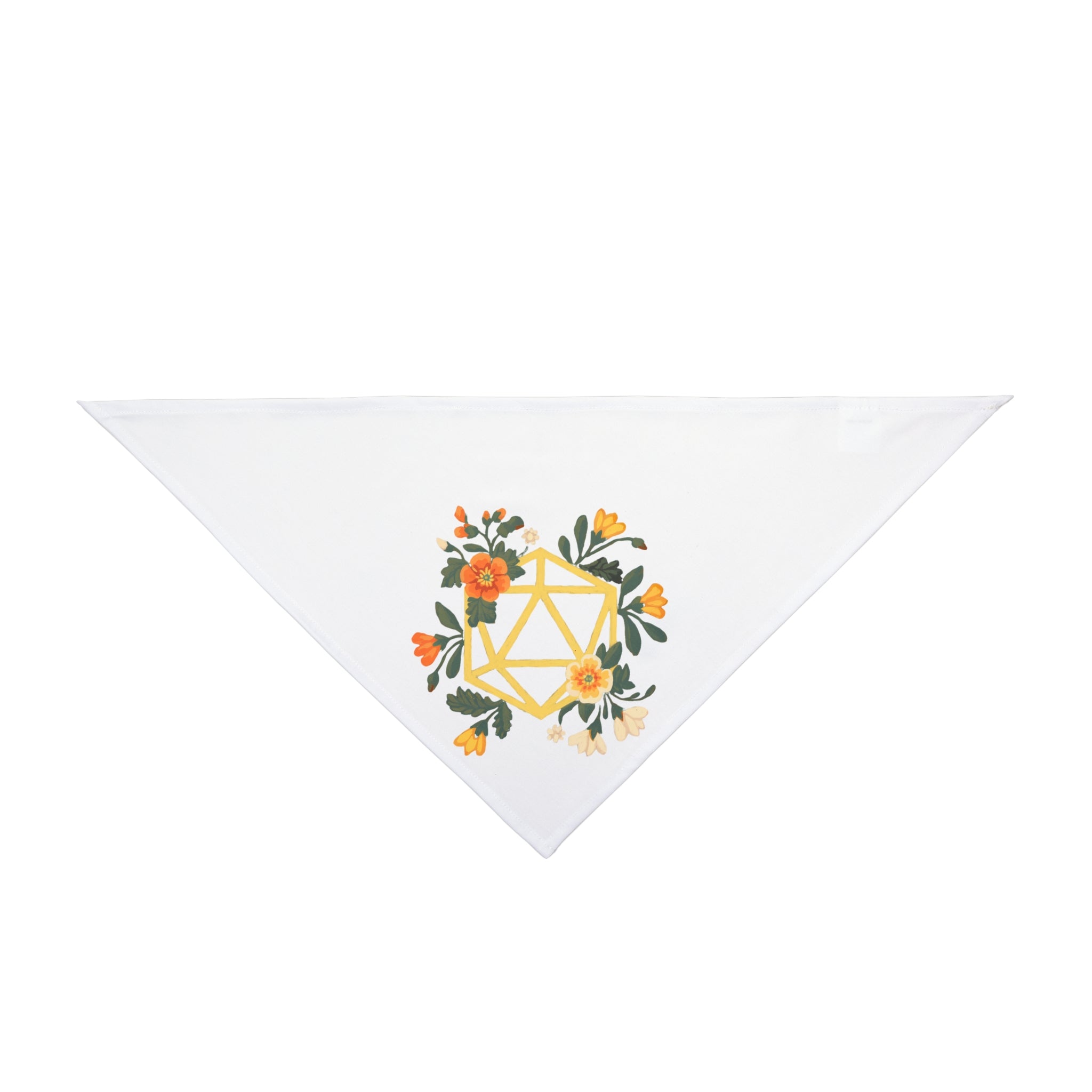 Floral Polyhedron - Pet Bandana