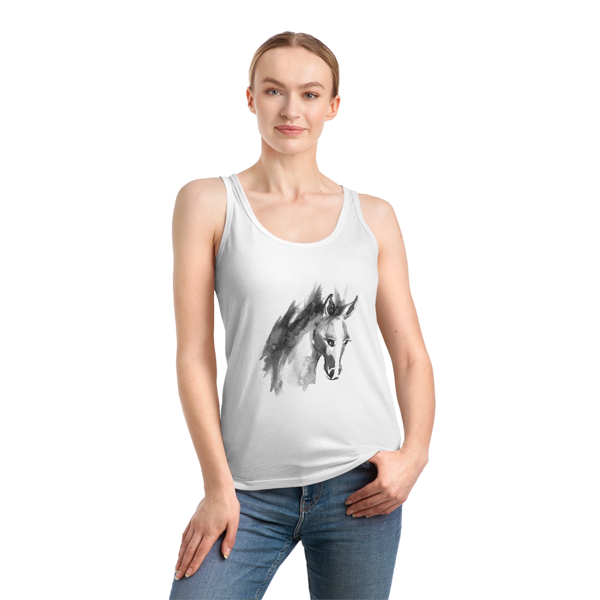 Horse Women's Dreamer Tank organic cotton