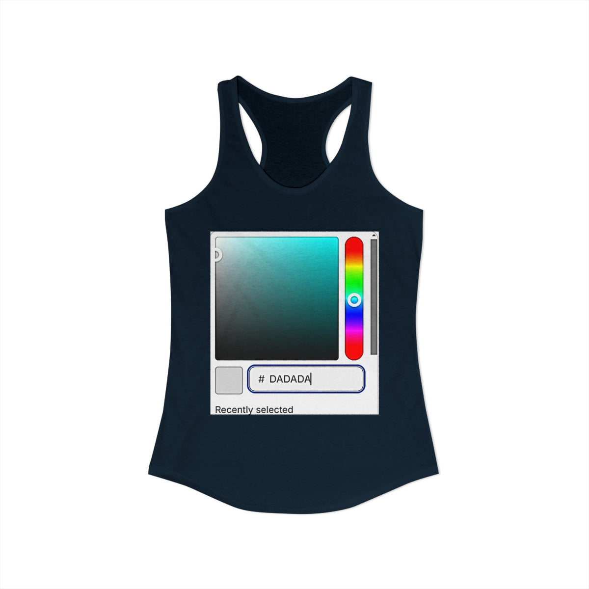 #DADADA Color Picker Racerback Tank