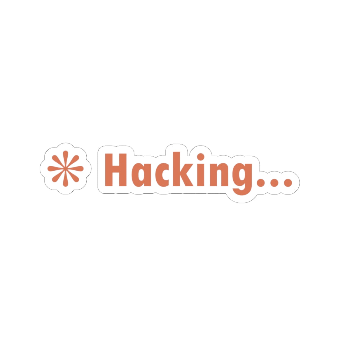 Hacking Claude Code Sticker