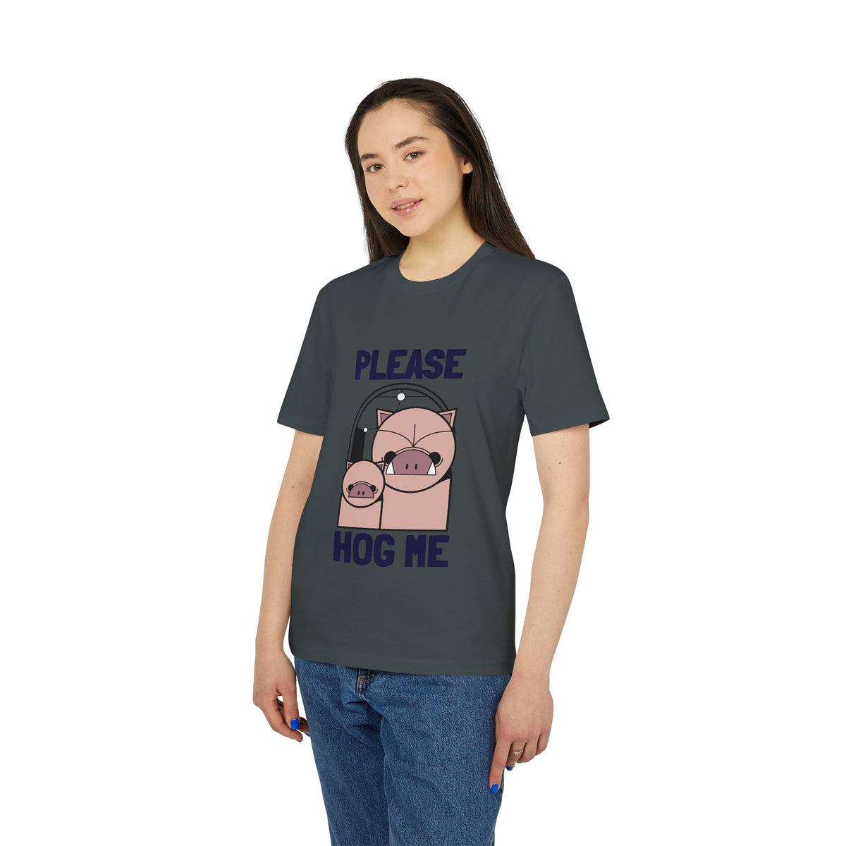 Please Hog Me Pig Organic Tee