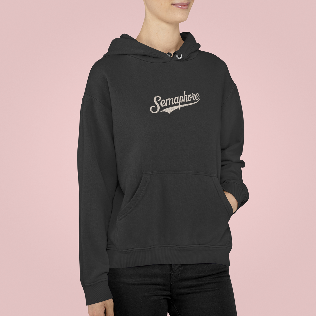 Semaphore Hoodie | Developer Humor Graphic | Geekpsters