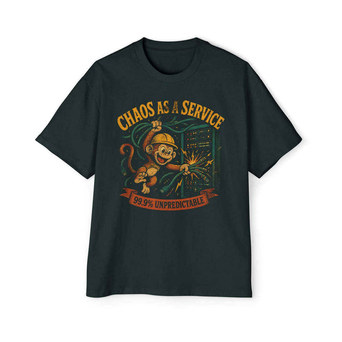 Chaos as a Service Oversized Tee