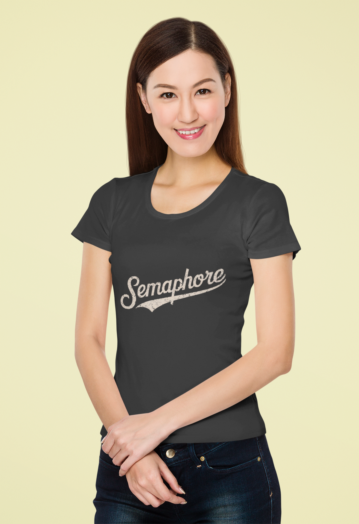 Semaphore Organic T-Shirt | Funny Systems Programmer | Geekpsters