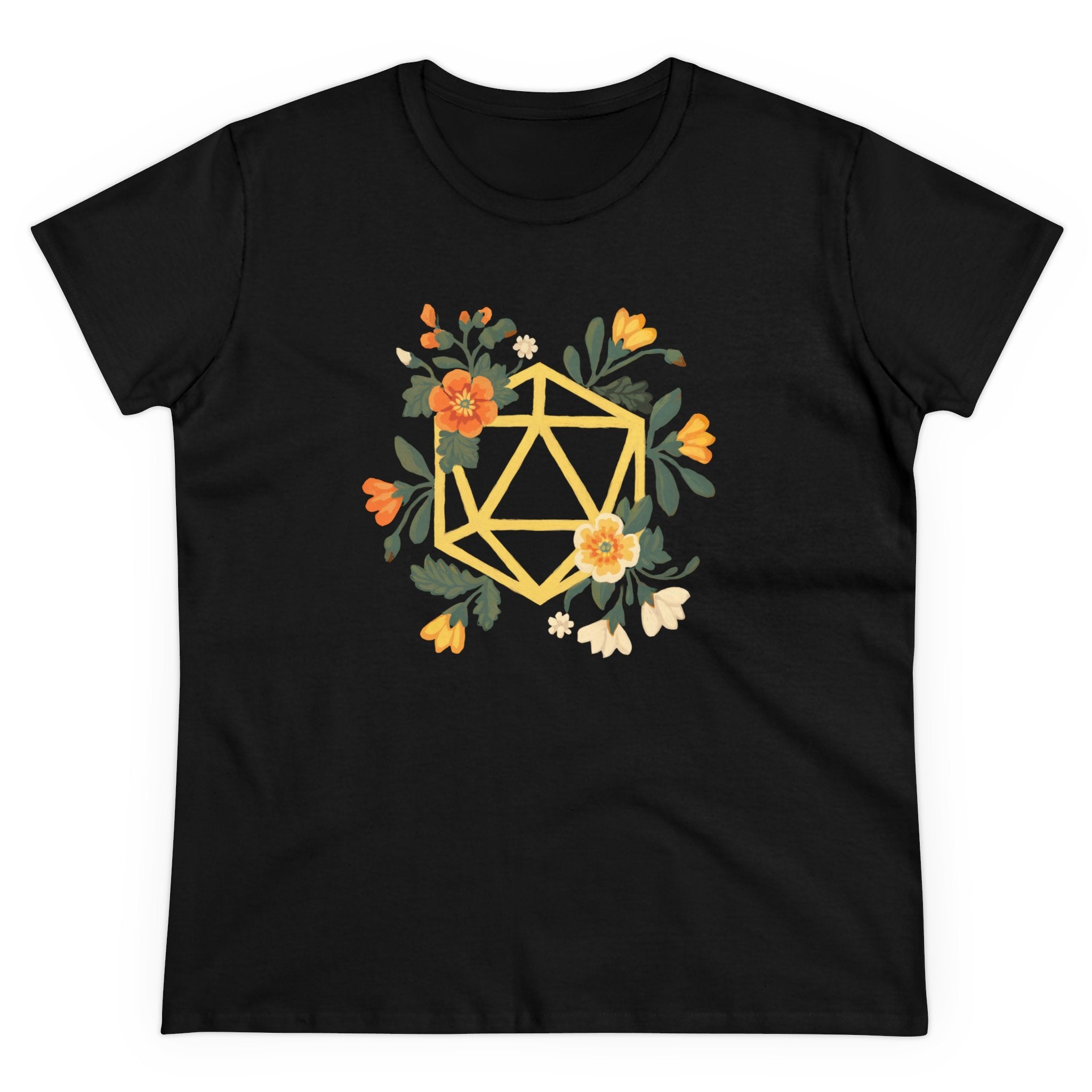 Flower Polyhedron - Women's Tee