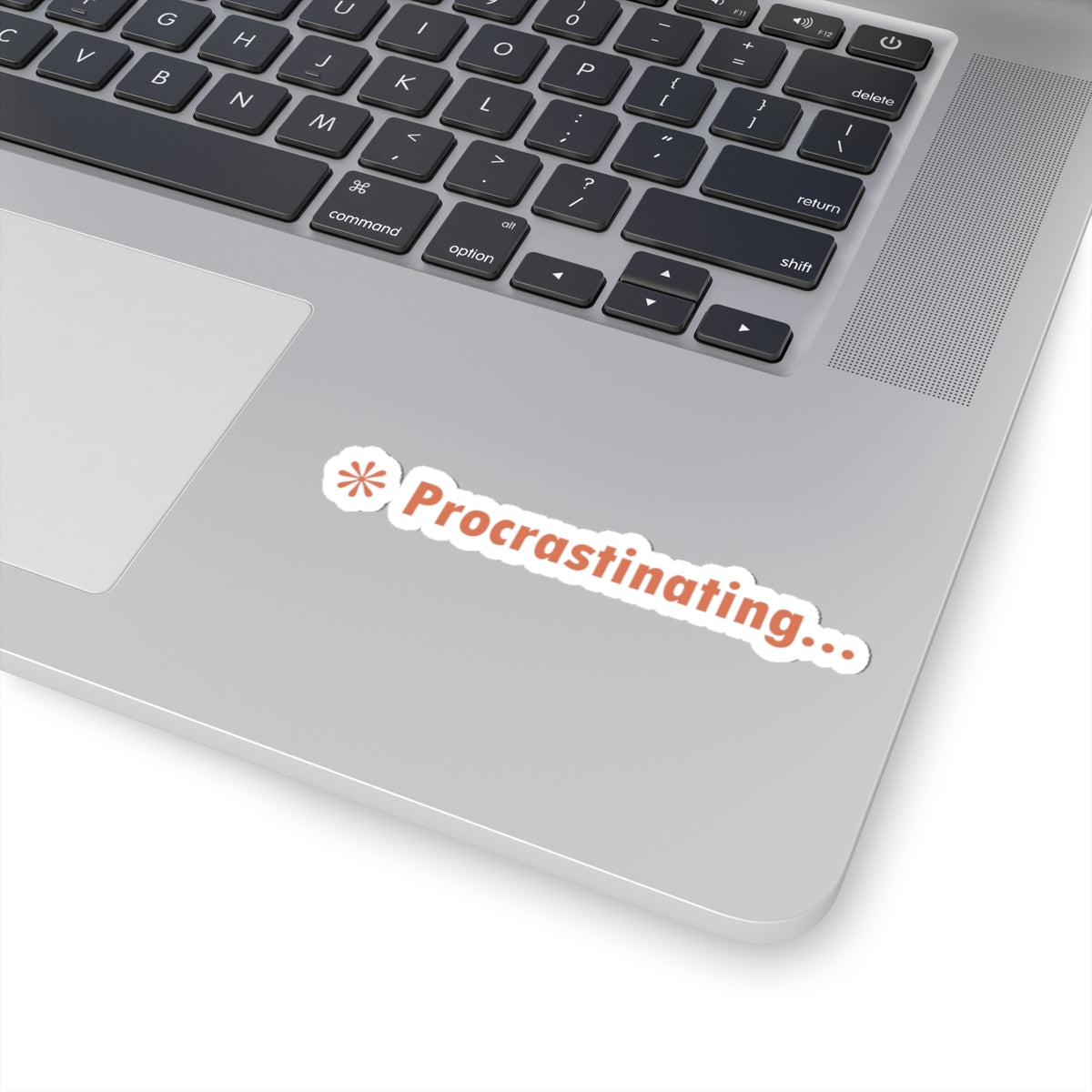 Procrastinating Claude Code Sticker