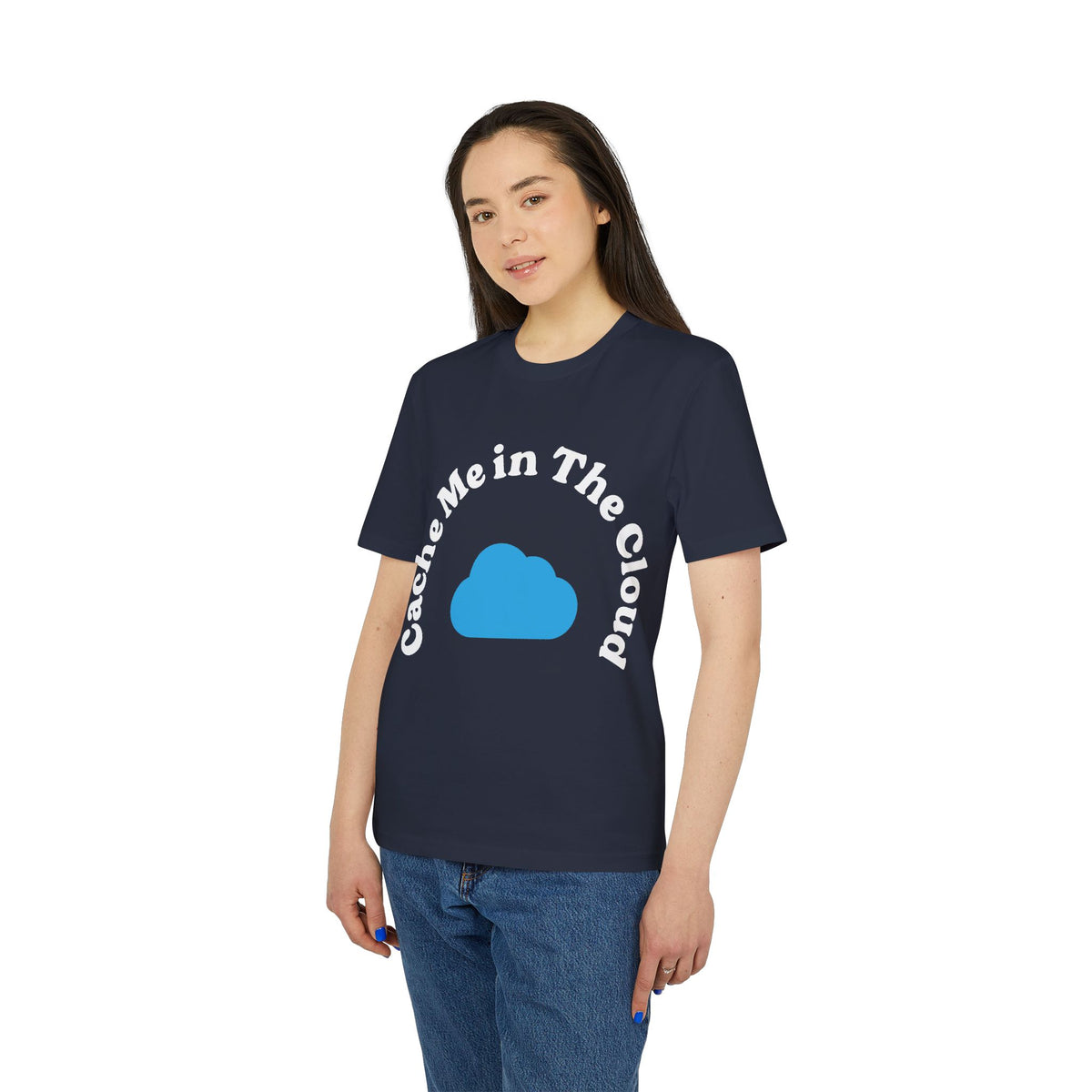 Cache Me in the Cloud Organic Tee