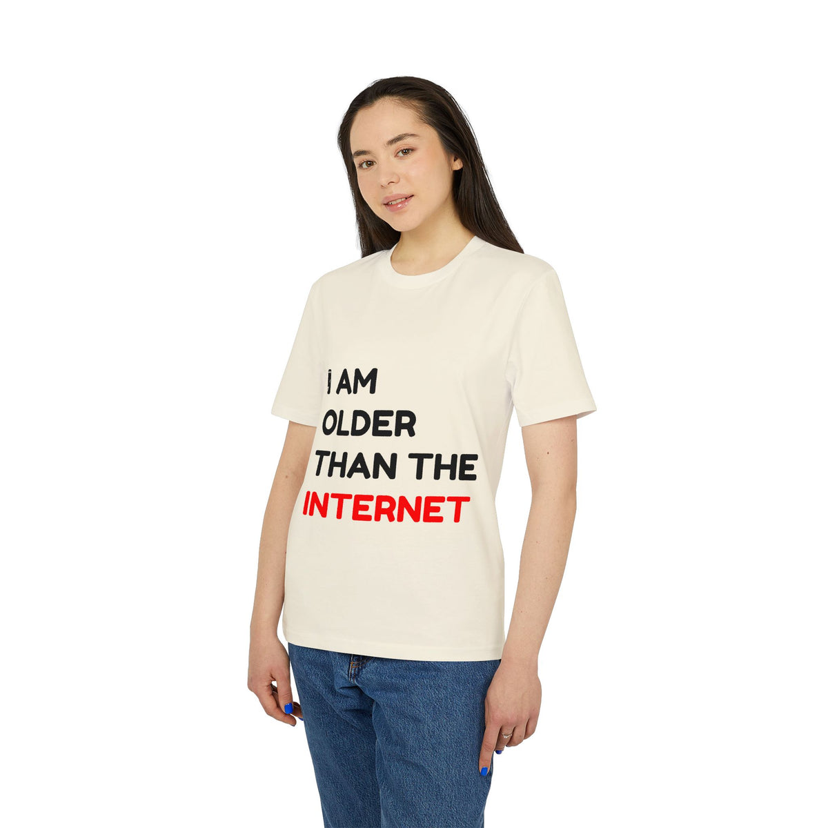 I Am Older Than the Internet Organic Tee