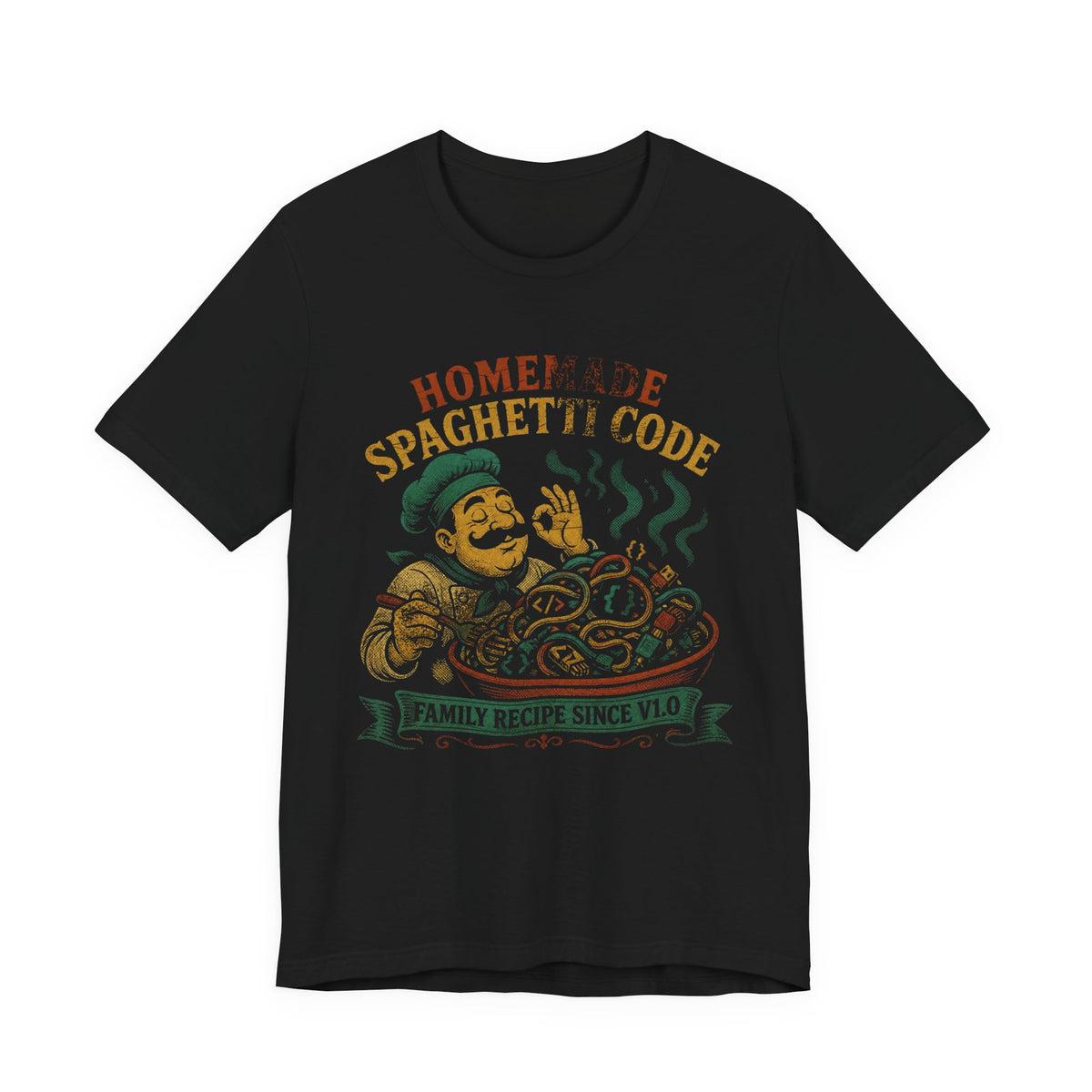 Homemade Spaghetti Code T-Shirt