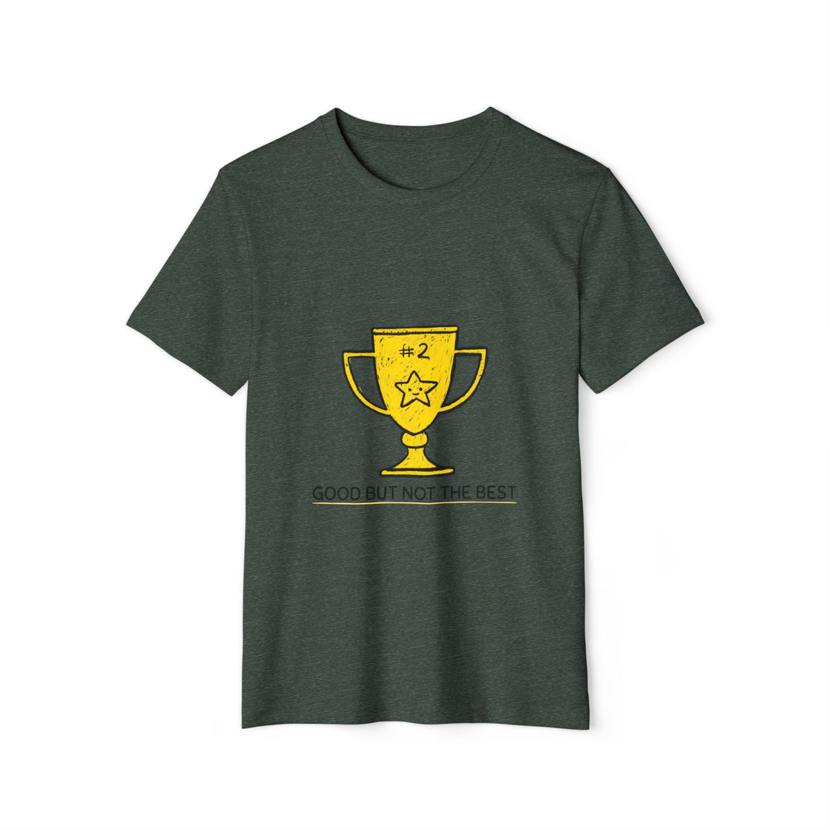 Proud Second Place Trophy Recycled Organic Tee