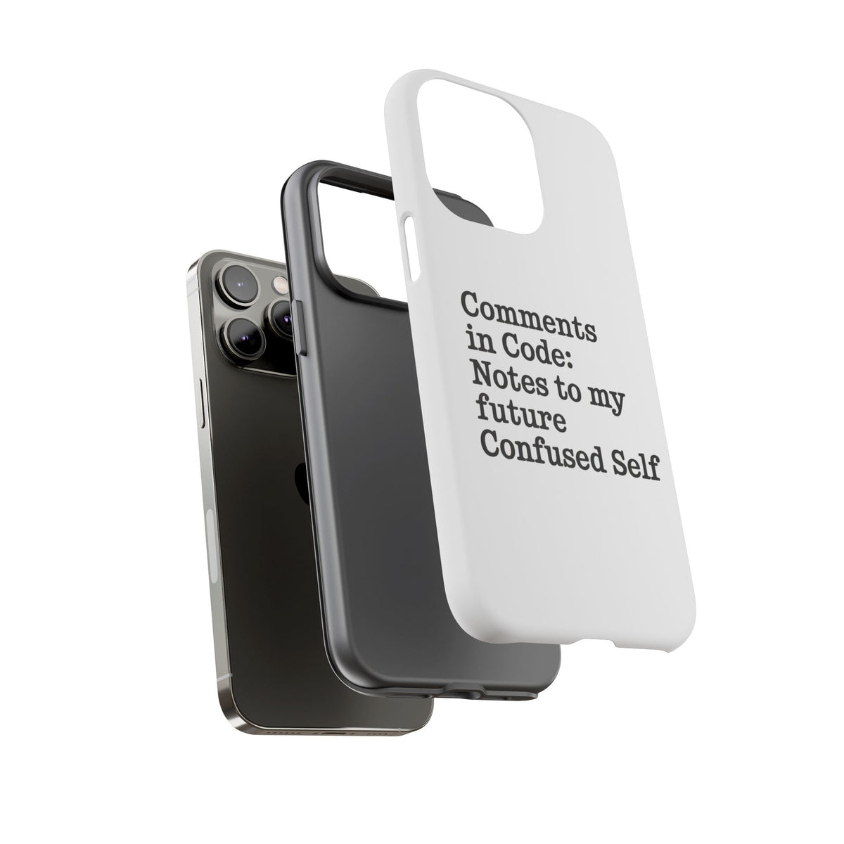 Comments in Code, Notes to My Future Confused Self Phone Case