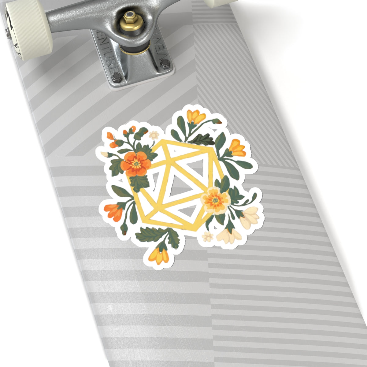 Flower Polyhedron - Sticker