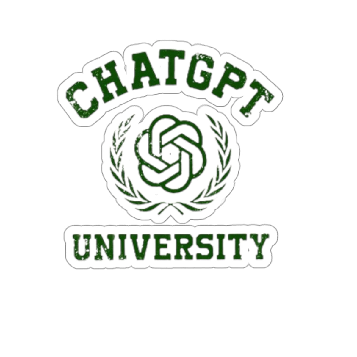 Chat GPT University - Sticker