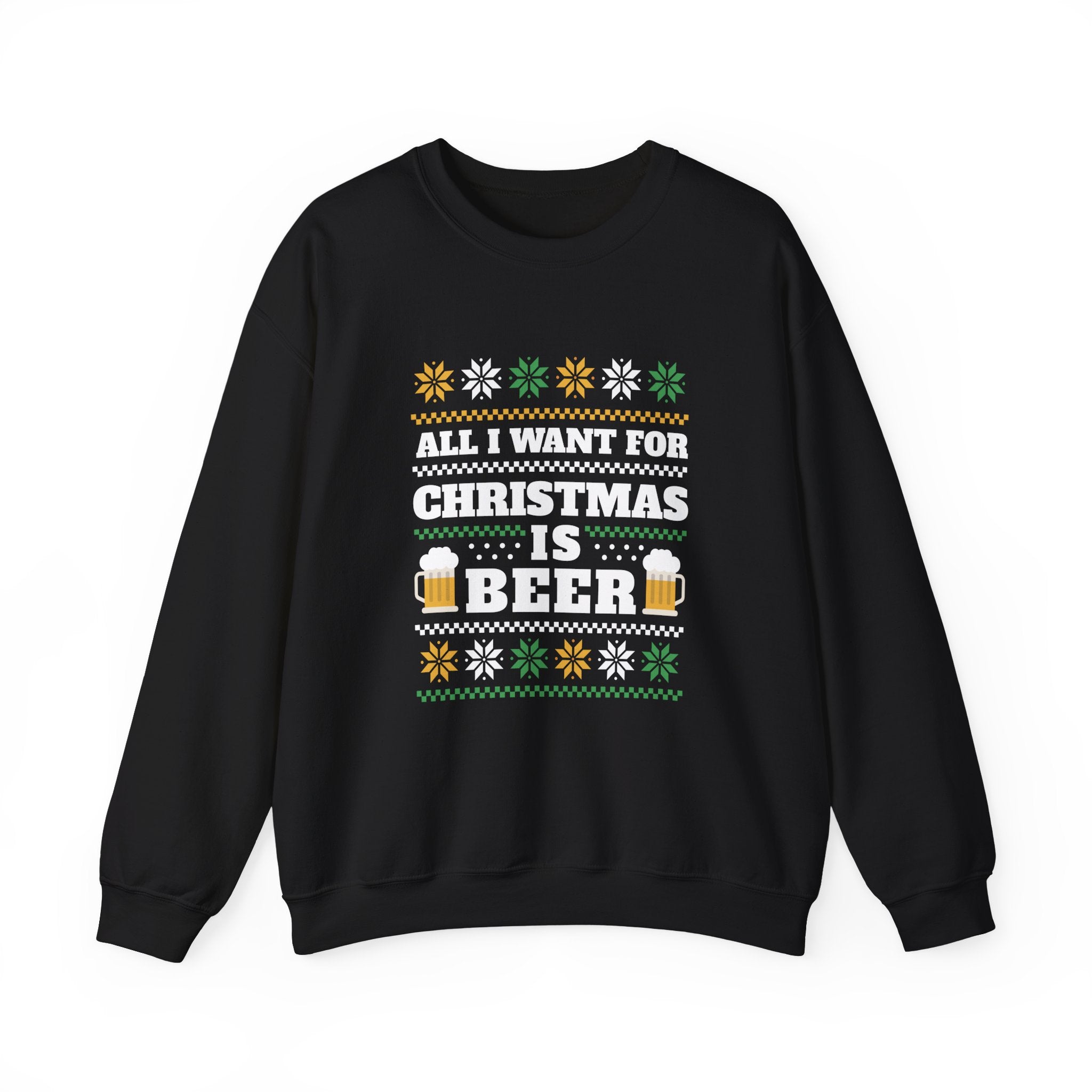 Beer Ugly Sweater -  Sweatshirt