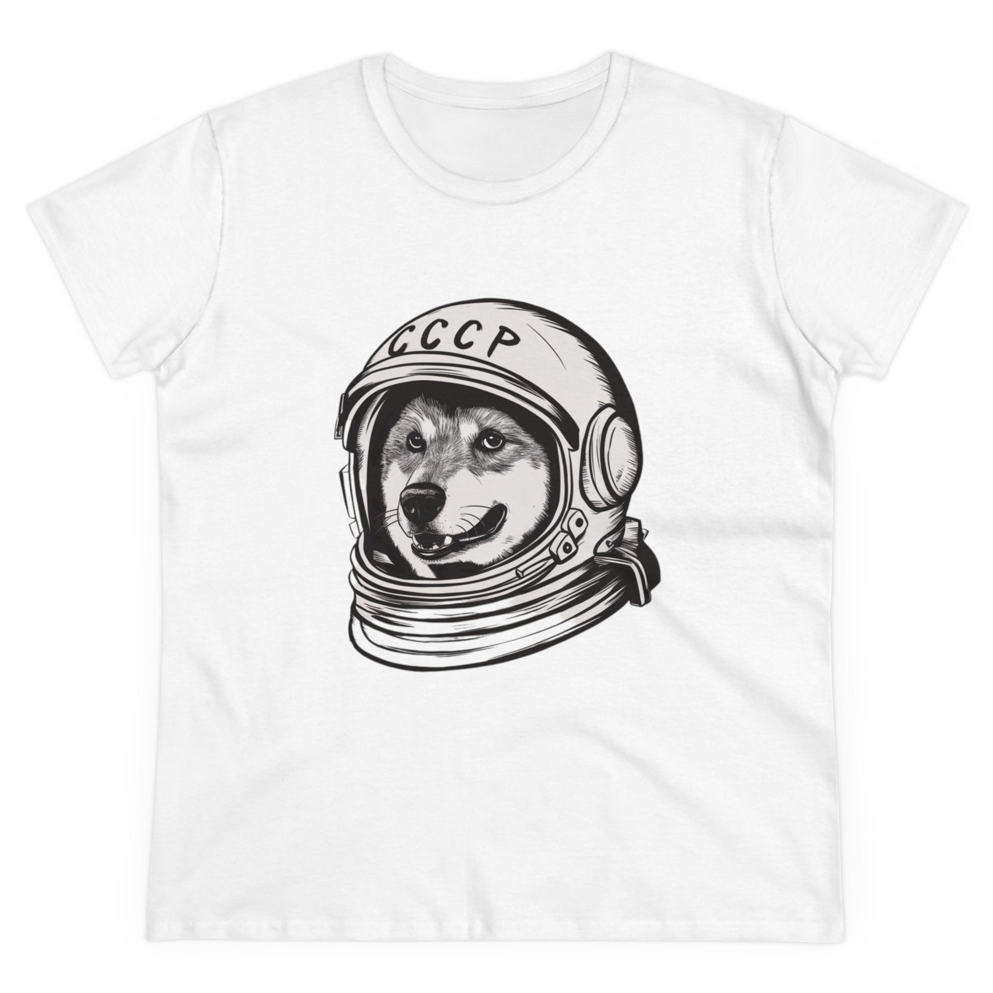 CCCP Astronaut Dog - Women's Tee