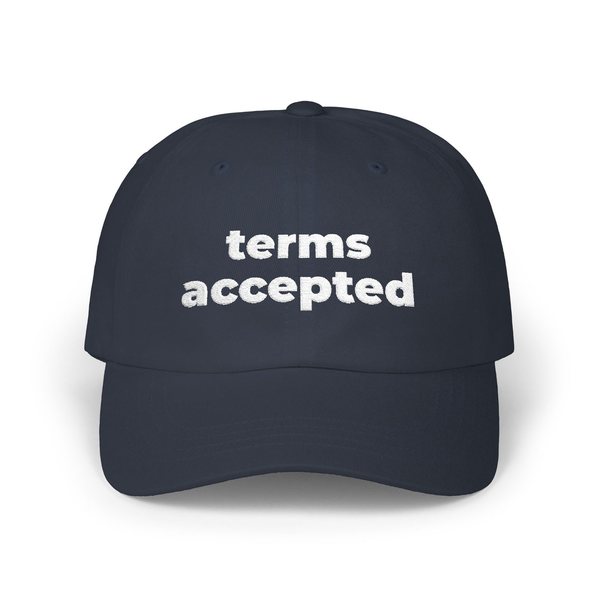 Terms Accepted Dad Cap