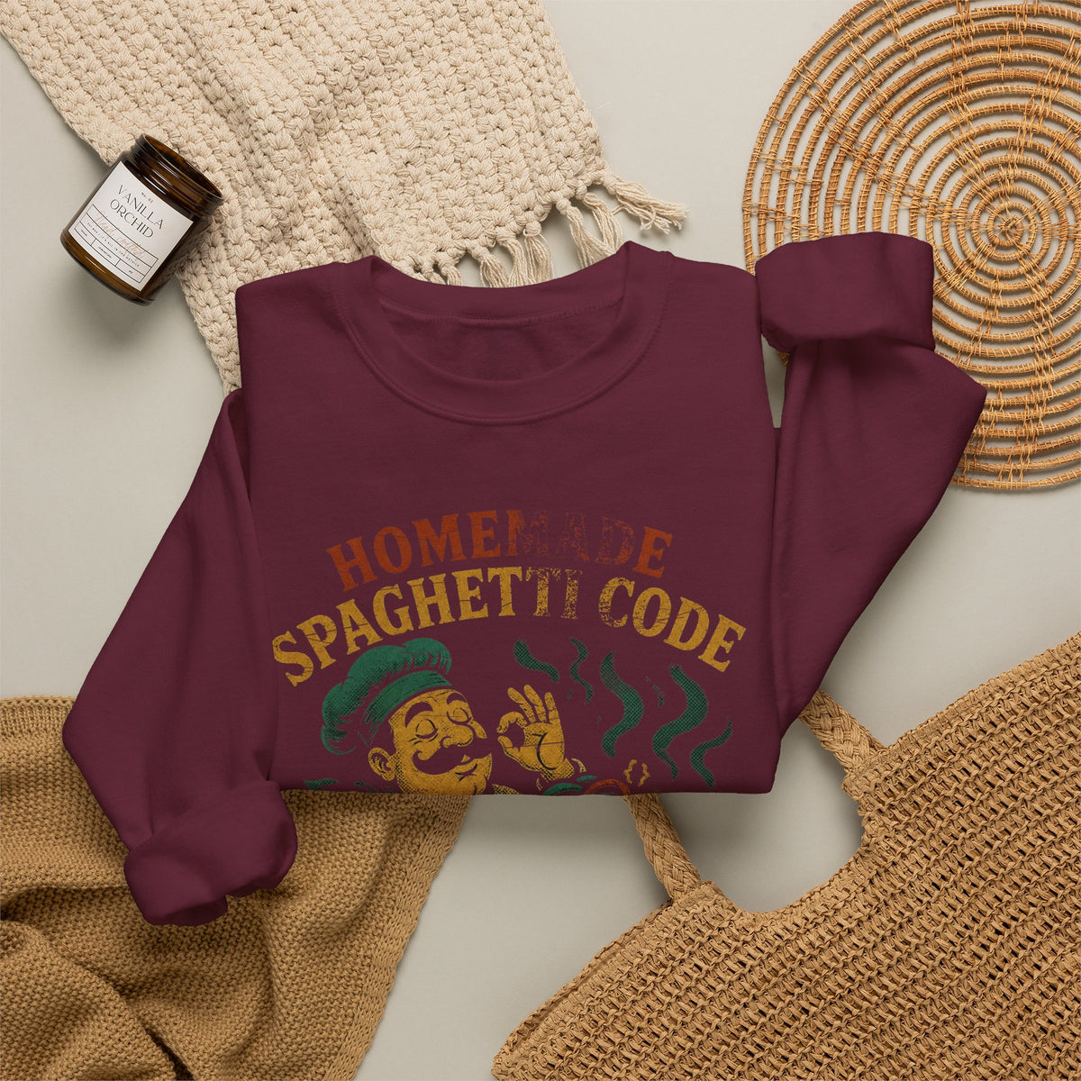 Homemade Spaghetti Code Sweatshirt