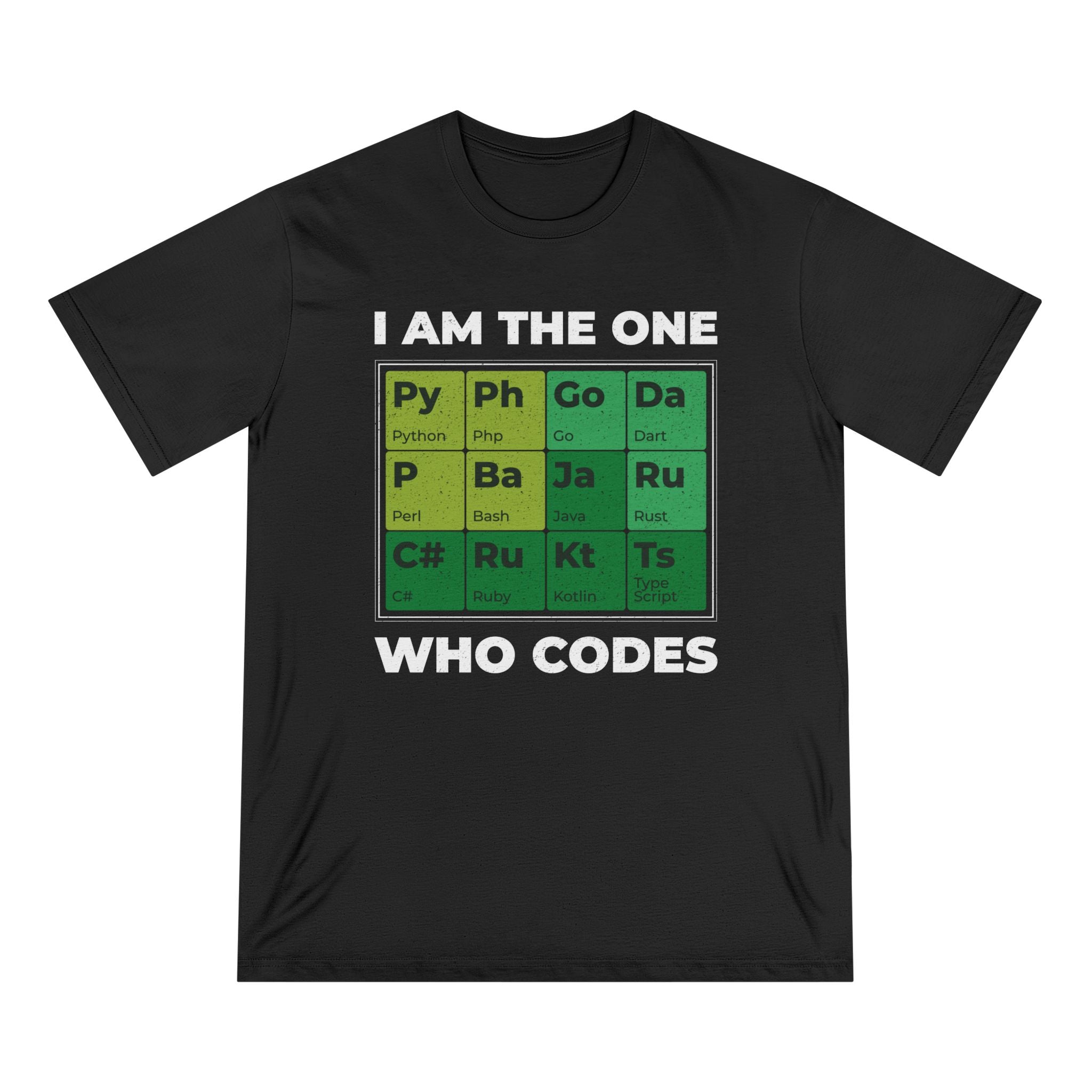 Developer's Periodic Table - Organic T-shirt