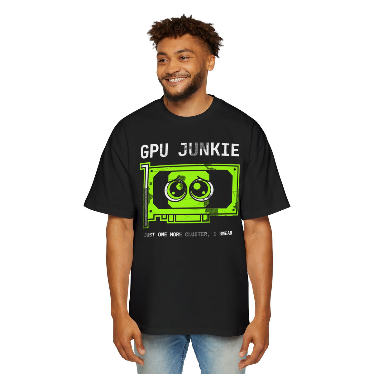 GPU Junkie Oversized Tee