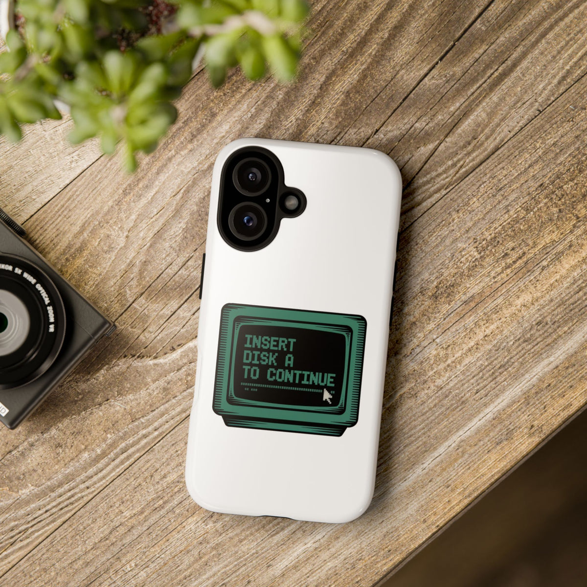 Insert Disk A to Continue Phone Case