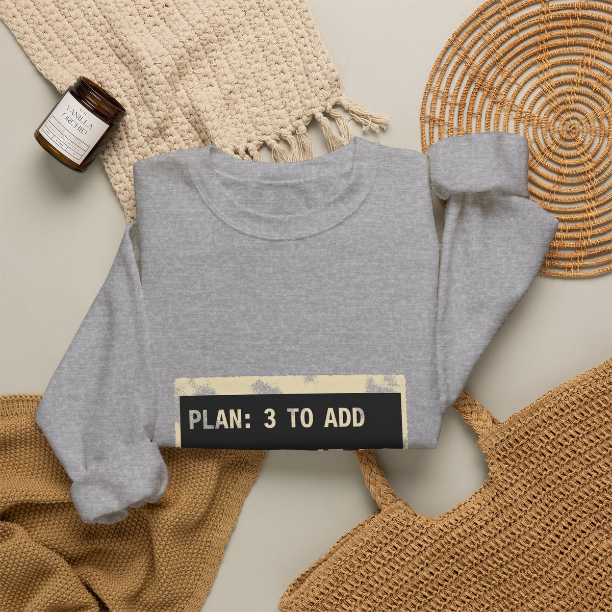 Plan 3 to Add, Apply 47 to Destroy Sweatshirt