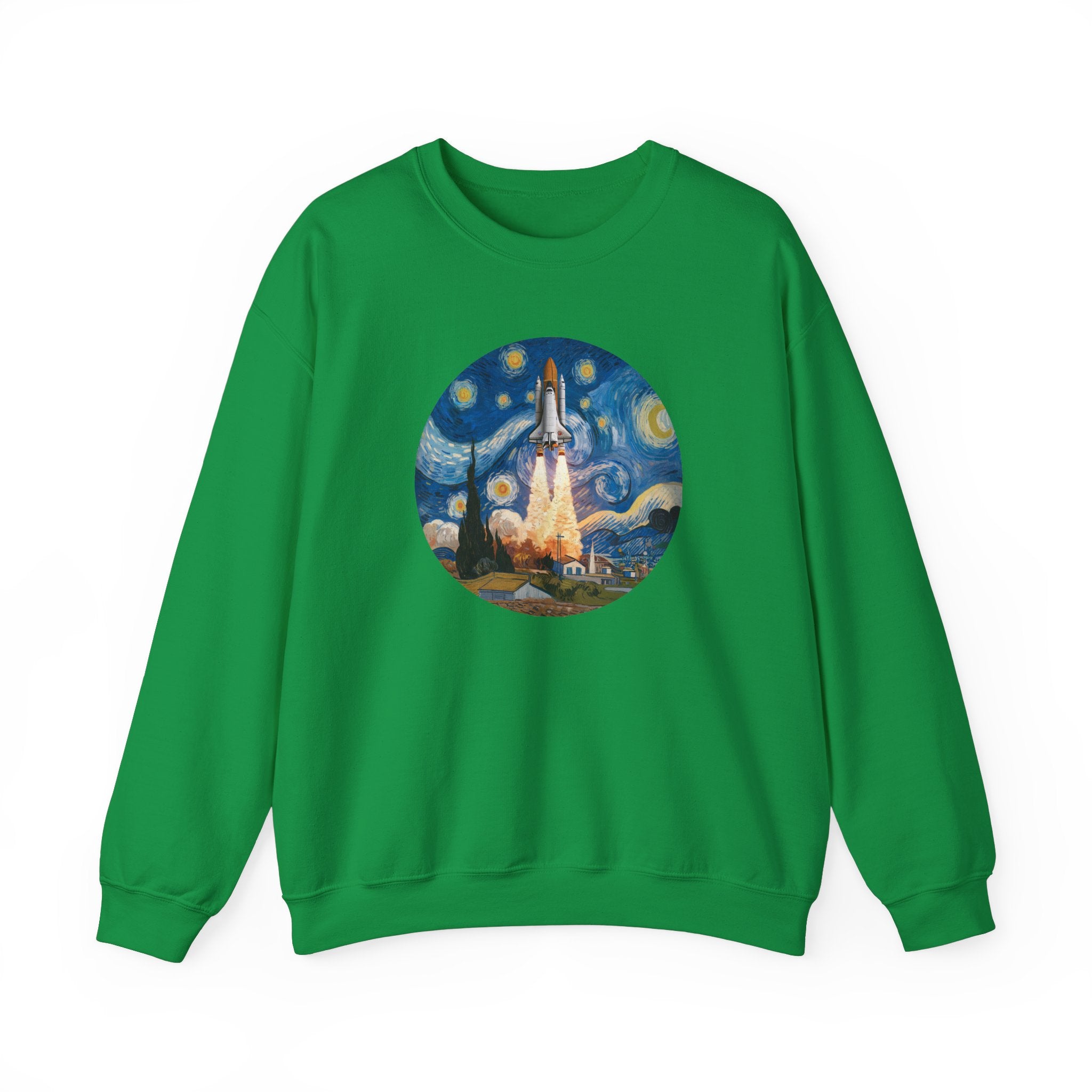 Van Gogh Spaceship -  Sweatshirt