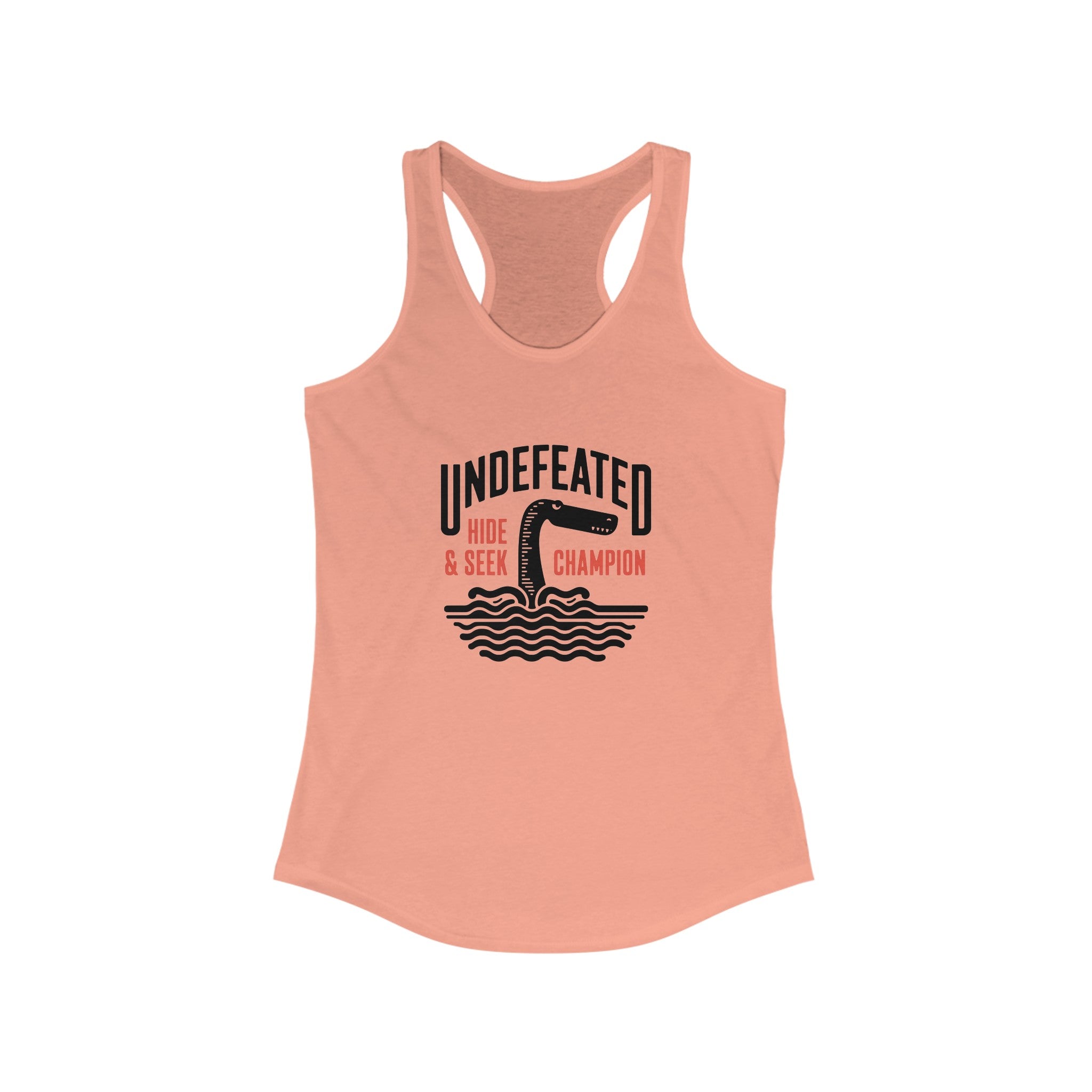 UNDEFEATED Hide and Seek - Women's Racerback Tank