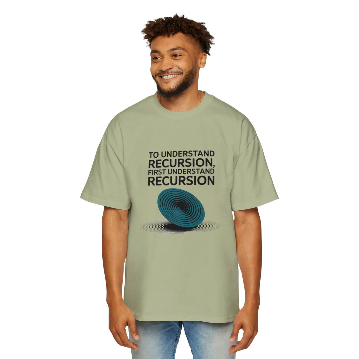 To Understand Recursion, First Understand Recursion Oversized Tee