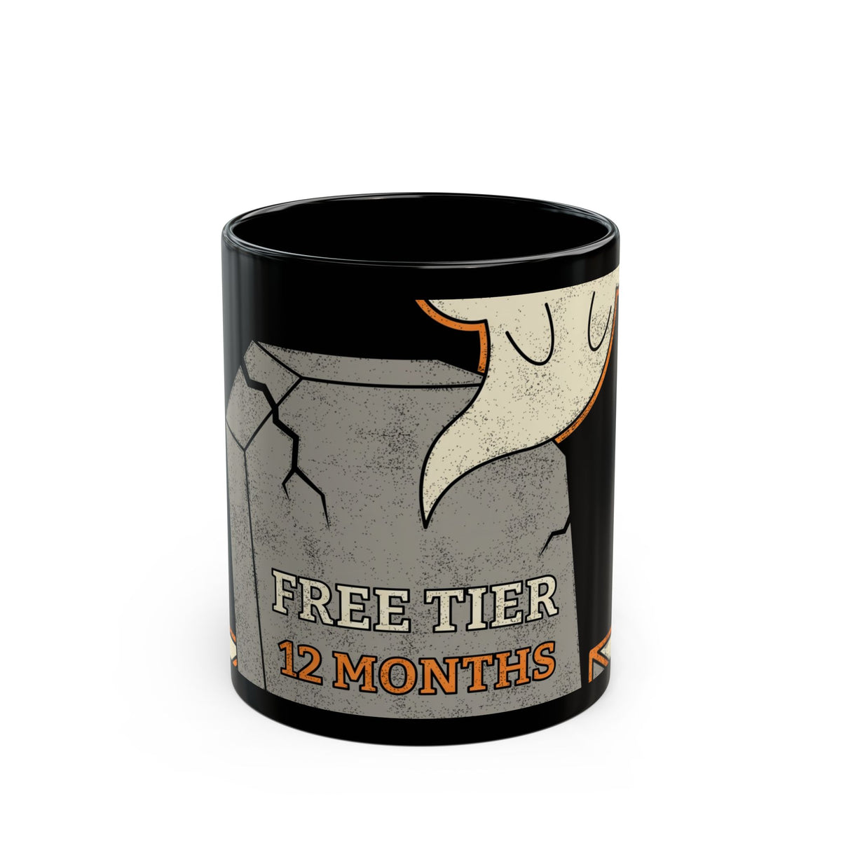 Here Lies Free Tier Mug