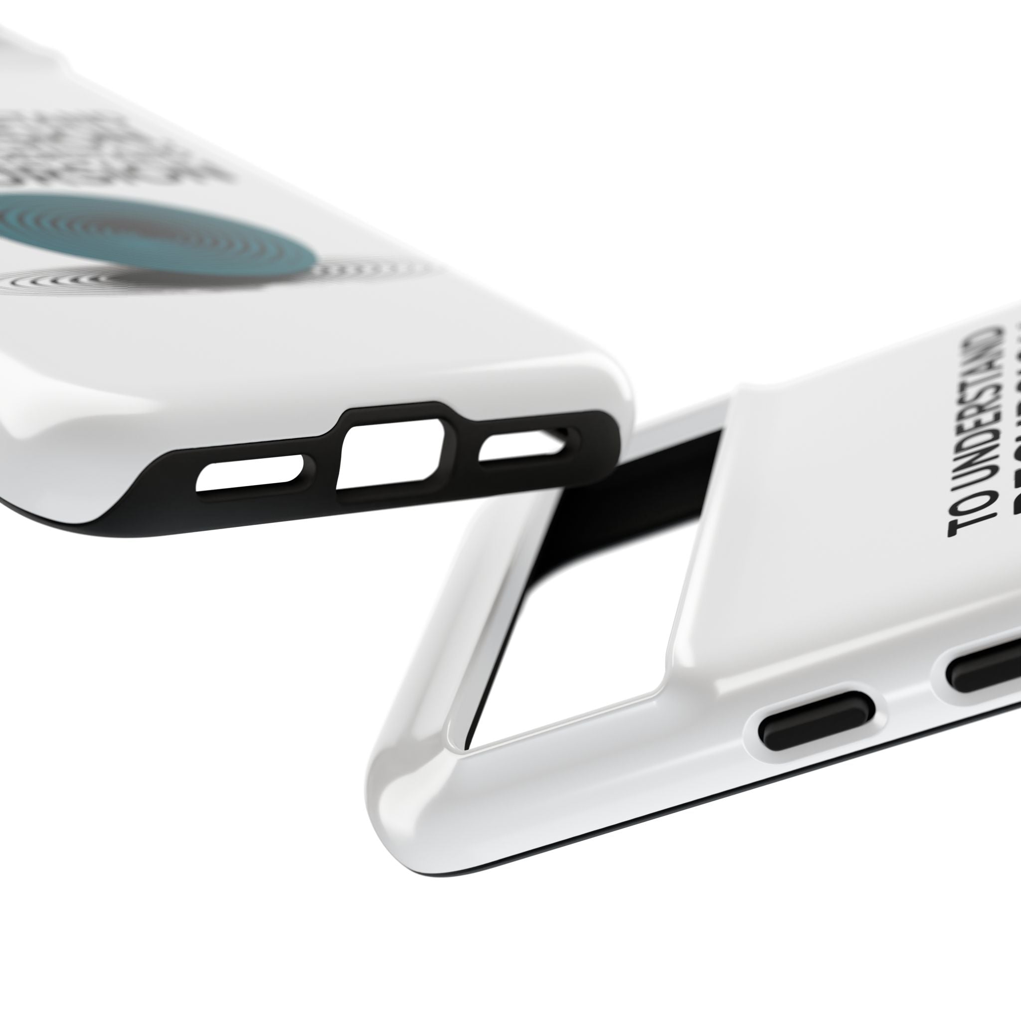 Recursion Black- Impact-Resistant Phone Case