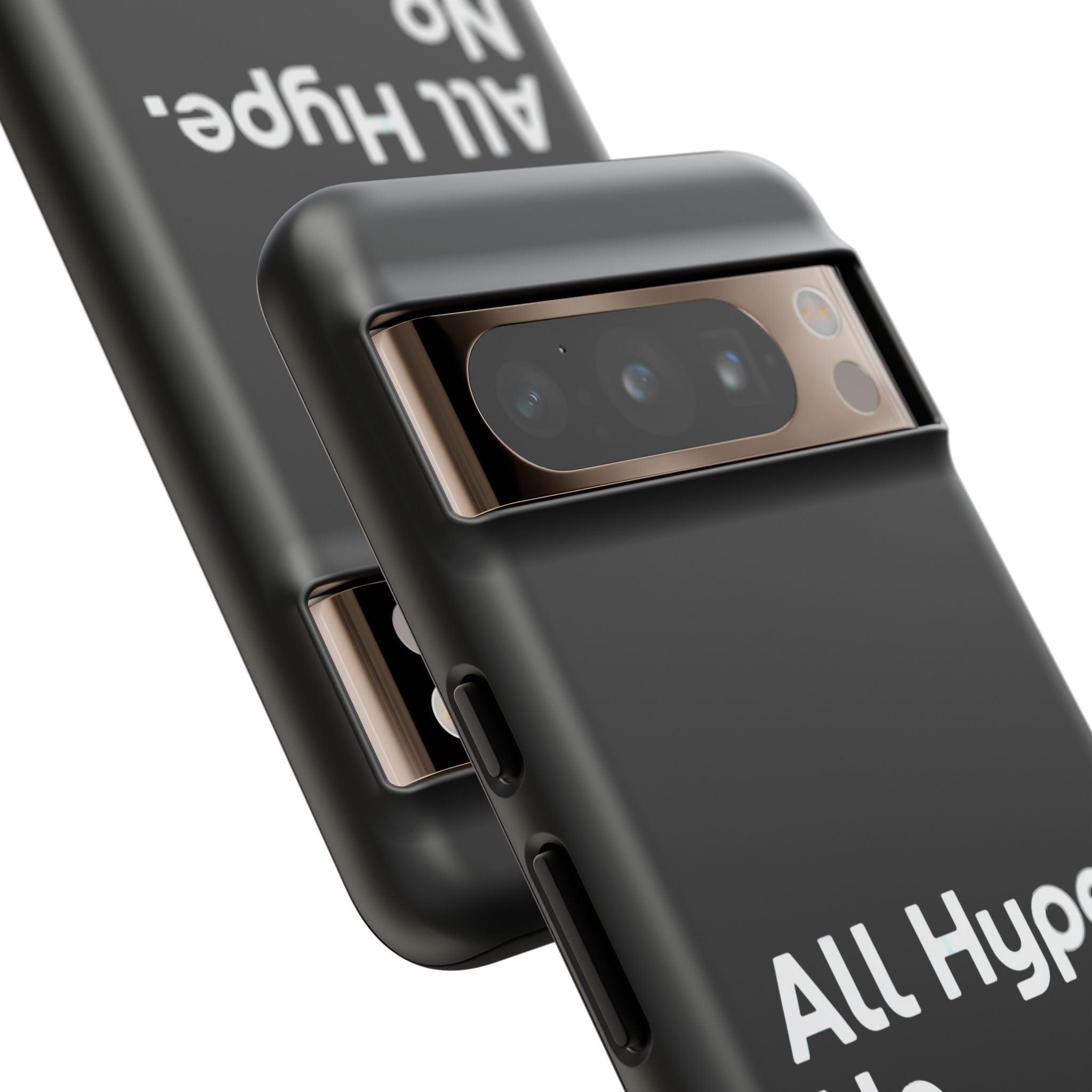 ALL HYPE NO COMPUTE- Impact-Resistant Phone Case