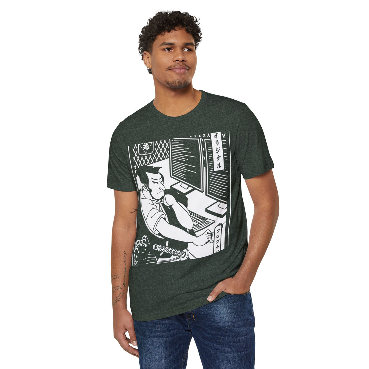 Samurai Coding Recycled Organic Tee