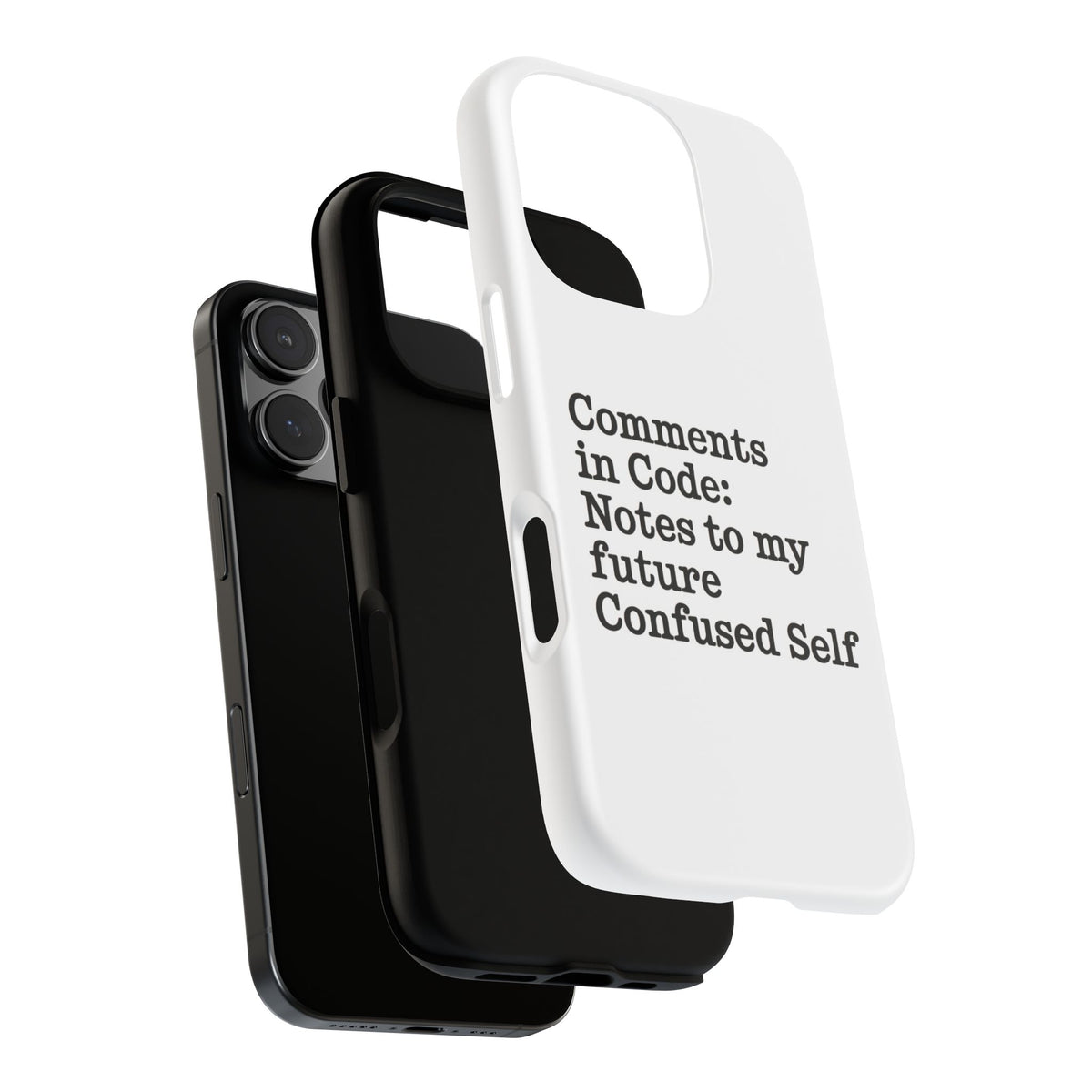 Comments in Code, Notes to My Future Confused Self Phone Case