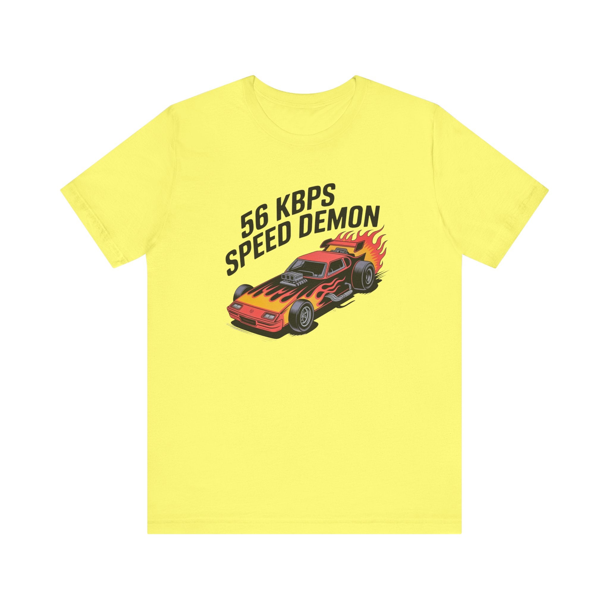 56 Kbps Speed Demon Black -T Shirt