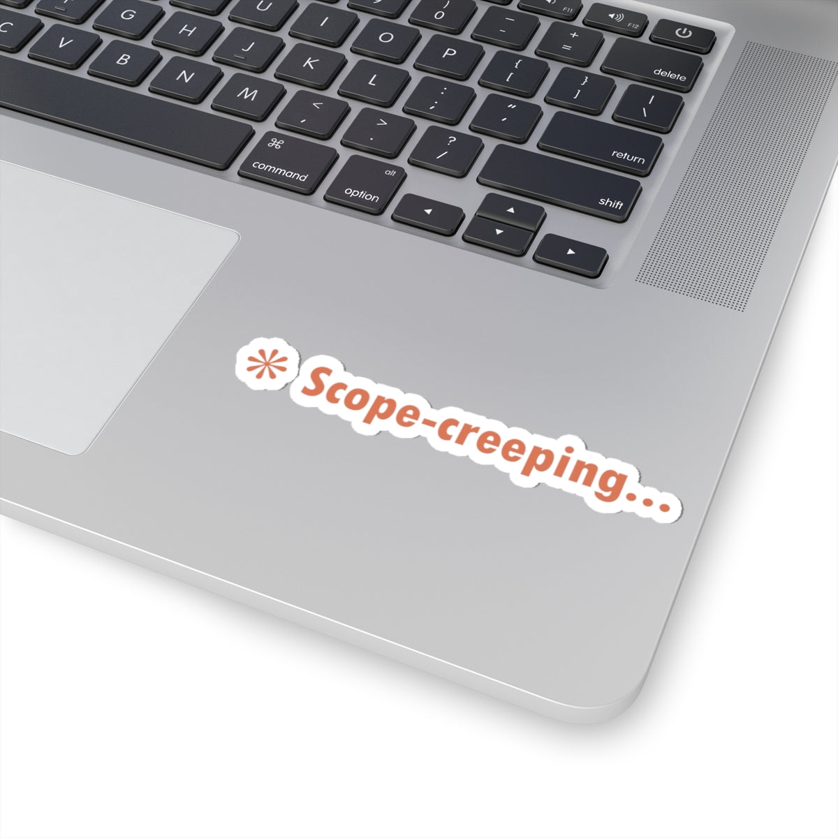 Scope Creeping Claude Code Sticker