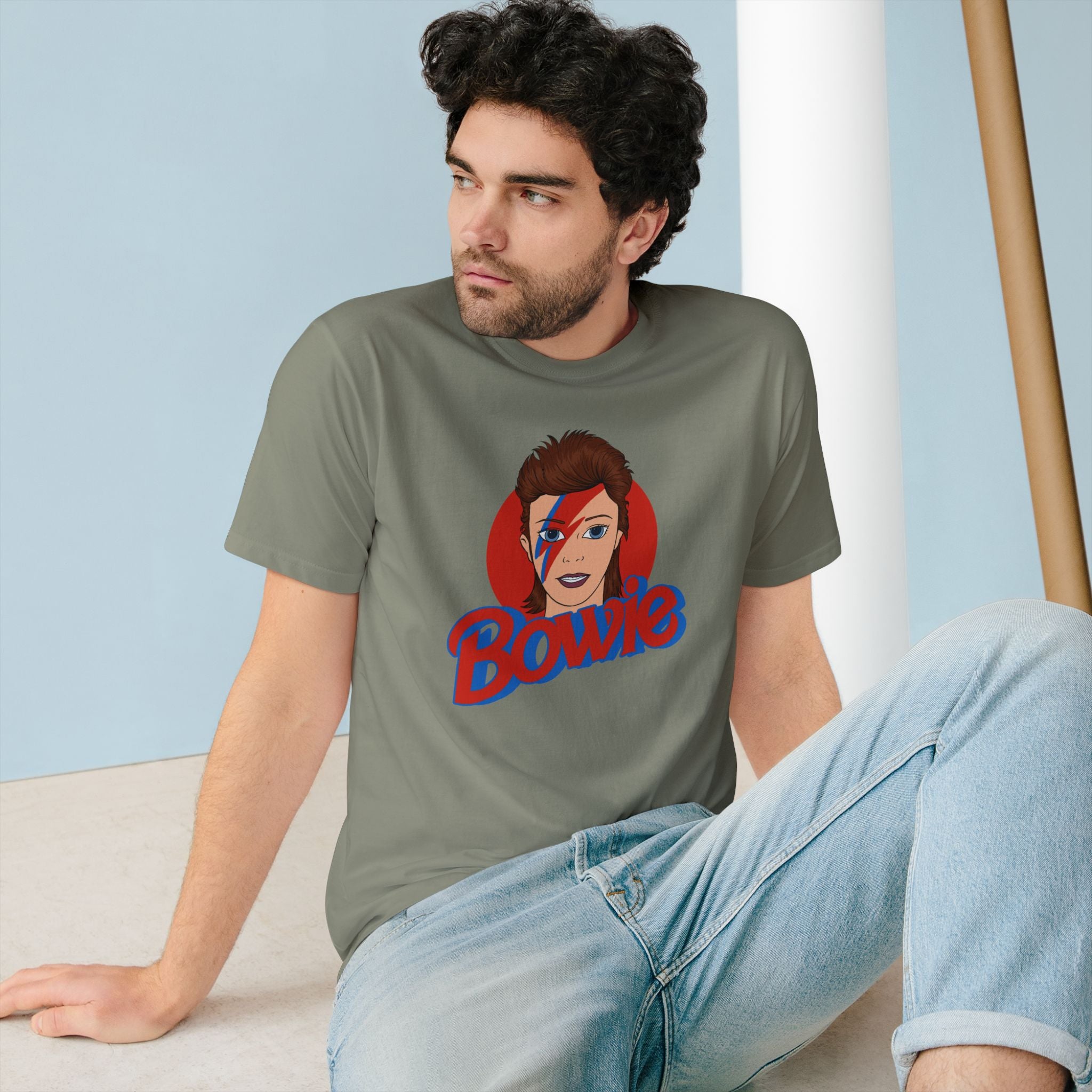 Bowie Organic T-Shirt | Music Legend Tee | Geekpsters