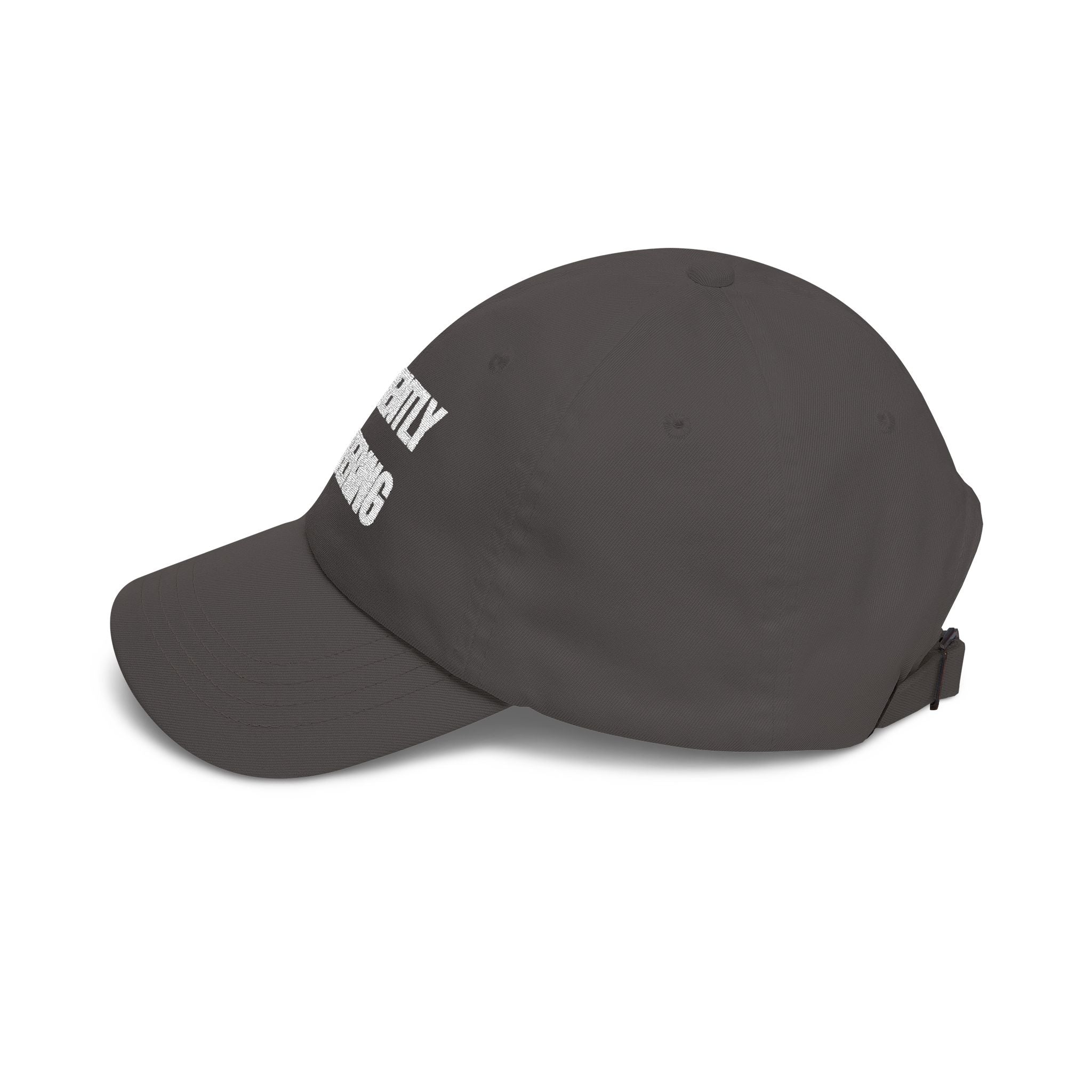 Currently Buffering Dad Cap — Funny Casual Baseball Hat