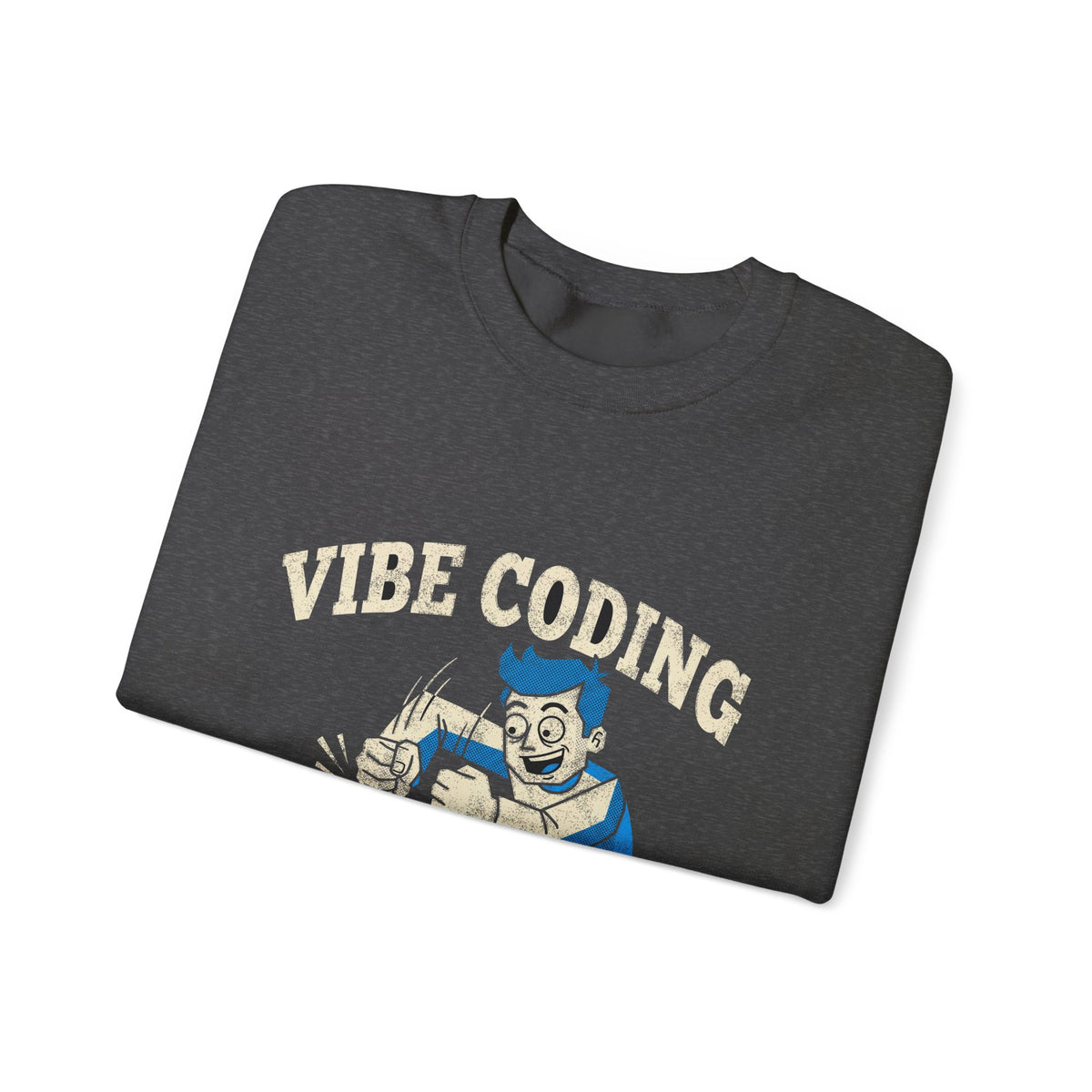 Vibe Coding Accept All Sweatshirt
