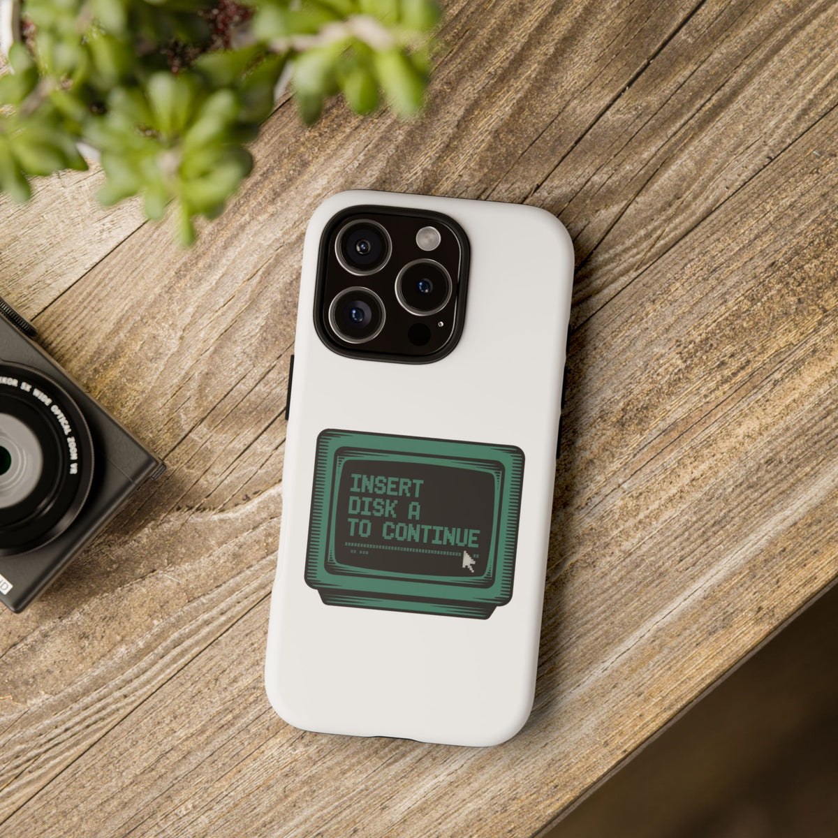 Insert Disk A to Continue Phone Case