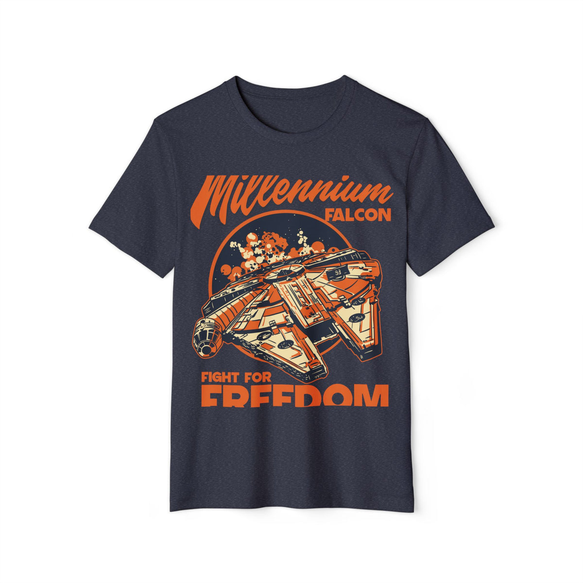 Fight for Freedom Space Freighter Recycled Organic Tee