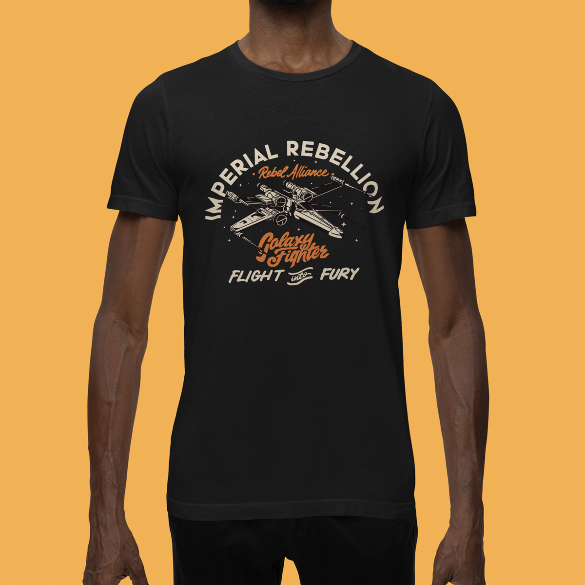 Imperial Rebel Organic T-Shirt | Sci-Fi Tee | Geekpsters