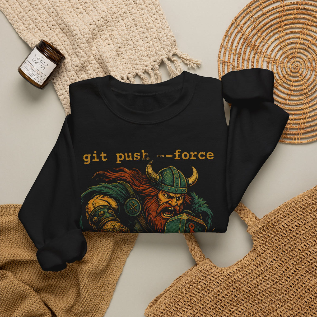 git push --force, I Choose Violence Sweatshirt
