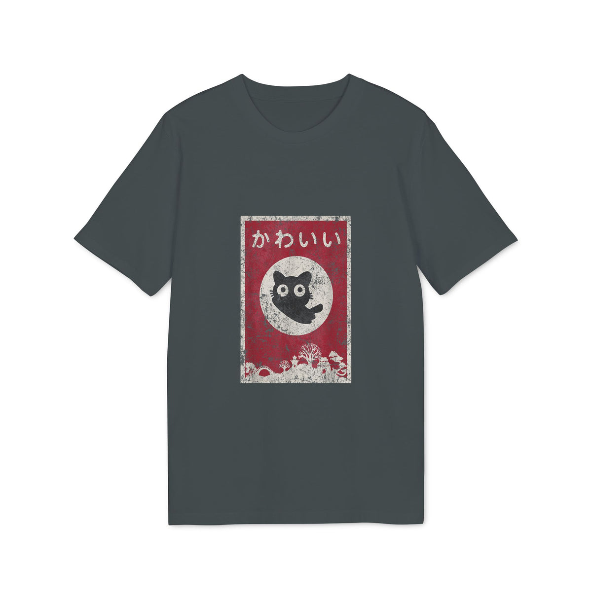 Kawaii Japanese Cat Organic Tee